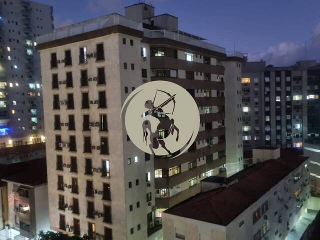 #3756 - Apartamento para Venda em Santos - SP - 1