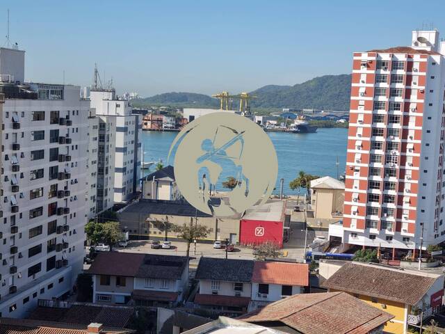 #3813 - Apartamento para Venda em Santos - SP - 1