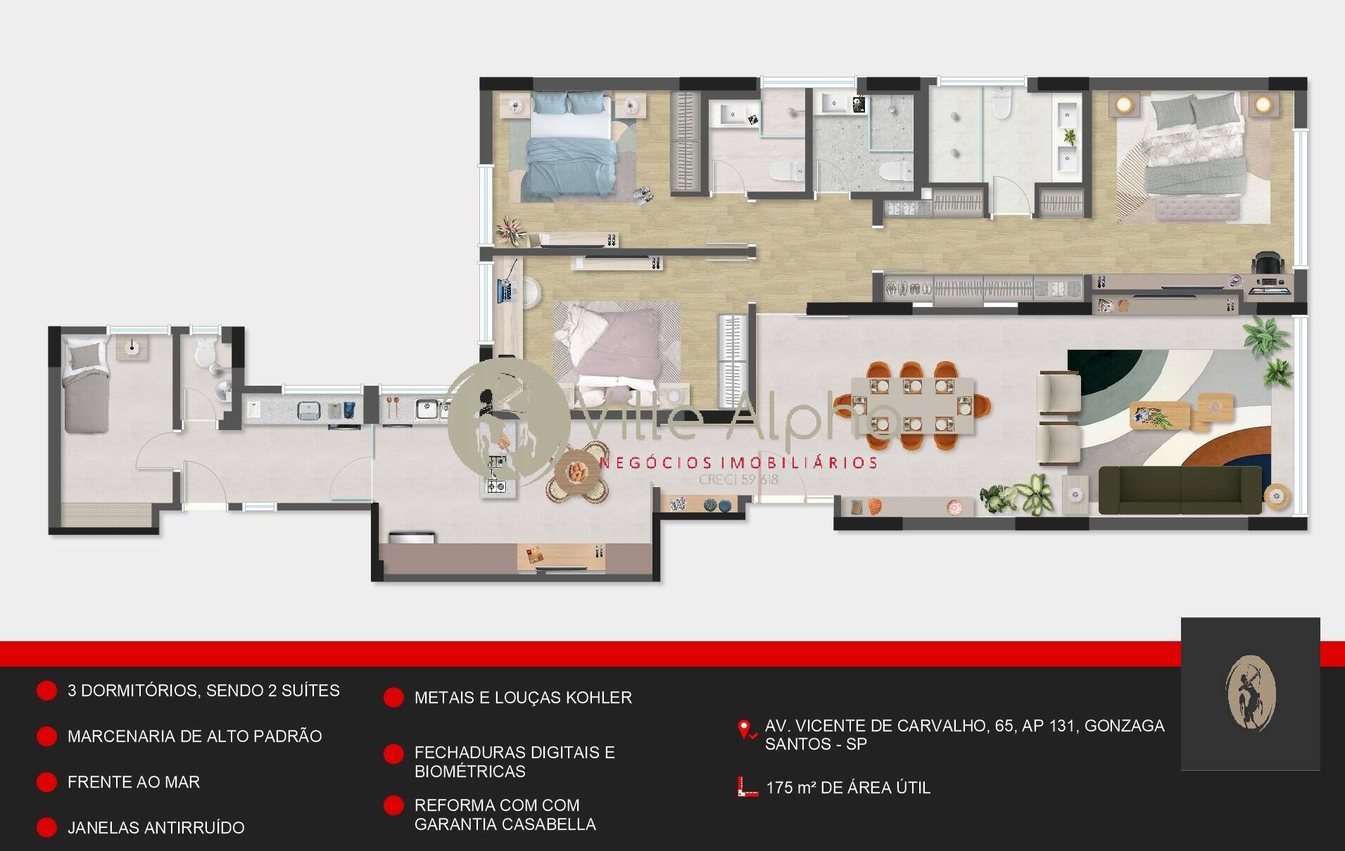 Apartamento, 3 quartos, 175 m² - Foto 35