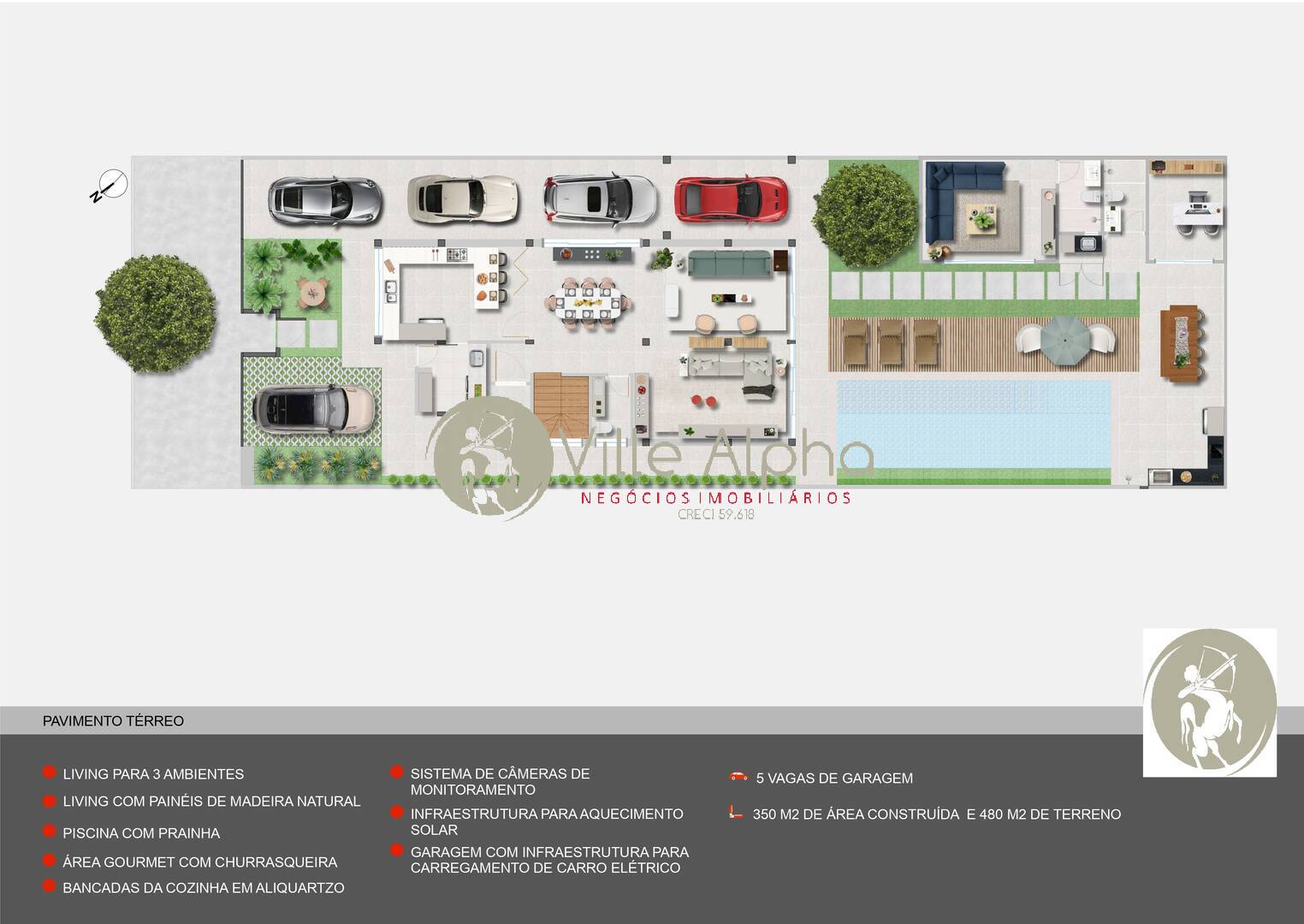 Casa, 4 quartos, 350 m² - Foto 17