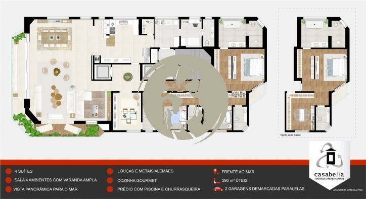 Apartamento, 4 quartos, 285 m² - Foto 8